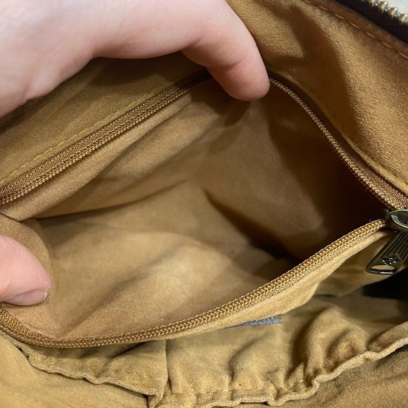 Patricia Nash Cassini Wristlet Brown Tooled Leather - Picture 7 of 7